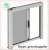 Import SGS certificate roller mosquito screen window with fiberglass insect net and aluminum frame from China