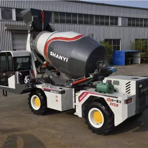 SHAN YI Diesel concrete mixer without truck to mixer truck