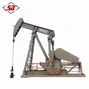 Shengji double horse head oil unit for sale nodding donkey api oilfield beam pumping units