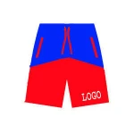 Shorts Men Short Set For Men Basketball Boxer Biker Board Gym mma Swim sky & Red Short pants Wetsuits