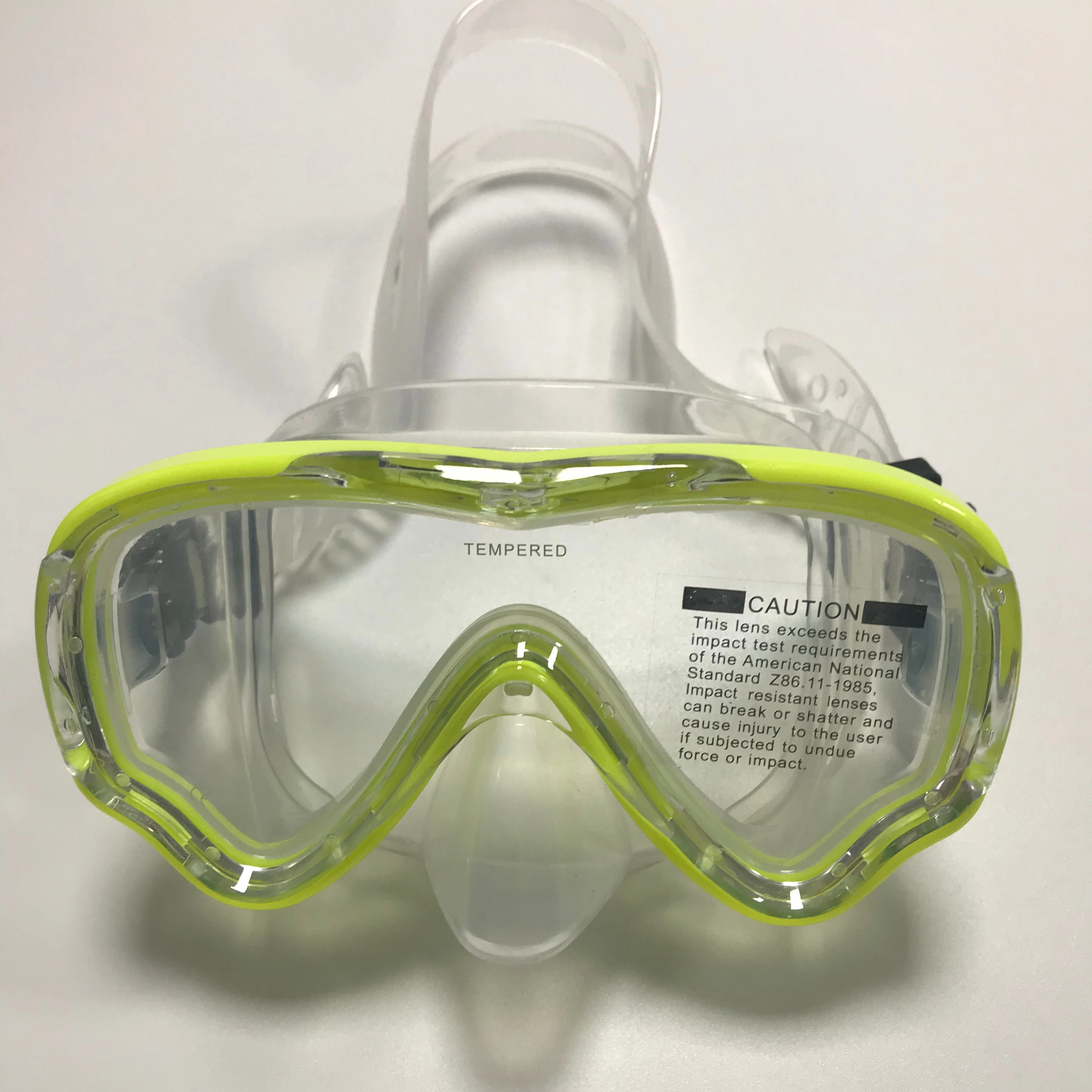 Silicone Scuba Diving Equipment Mask Snorkel Glasses Set With Anti Fog Goggles