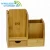 Import Simple design Office desk organizer with Wood wireless charger pad from Taiwan
