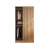 Simple sliding door children&#39;s wooden Wardrobe / Children&#39;s closet / Storage cabinet for Bedroom furniture