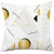 Import Simple yellow geometric linen pillow cover printed cushions cover home decor from China
