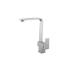 Single Handle Tap Kitchen Square Faucet in Polished Chrome Accessories