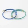 SKY 3mm Adjustable Bracelet Braided Dragon Scale Bracelet Handmade Friendship Lucky Bangle