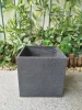 Slate Garden Fiber Stone Flower Pot for Planting Flowers