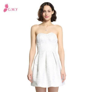 Slim Strapless Dress for Girls Short Prom Dress / Evening Dress/Homecoming Dress