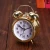 Import Small cheap funny antique alarm clock copper double bell alarm clock ringing bell from China