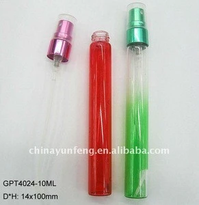 Small and Thin Sized Glass Perfume Bottles