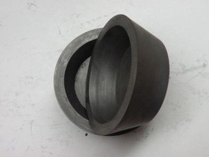small leco graphite crucible for gold melting furnace