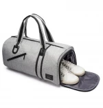 Small Sports Gym Bag with Shoes Compartment Canvas Men's Running Bag Duffle Overnight Carry On Luggage Sport Waterproof Dry Bag