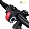 Smart bicycle bell wireless control electronic cycling horn bike ring bell with COB safety light