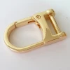 SN34 Gold Finish Zinc Alloy Metal Bag Snap Hook Clasp For Handbag