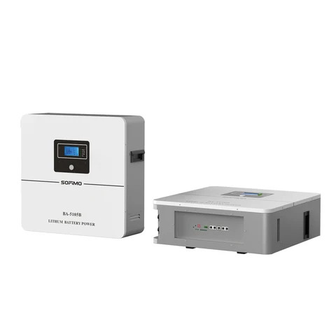 SOFIMO Brand Wall-Mounted  Design  Energy Storage Battery 5kwh   All In One   Solar Inverter   Stable MPPT Controller