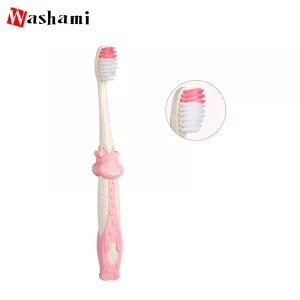 Soft Kid toothbrush Wholesale Eco Friendly Natural Wheat Soft Brush Small Head Cartoon Baby Brush Kid Toothbrush