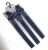 Import solid colour men&#x27;s belt bowtie set men suspenders polyester Y-back braces adjustable elastic from China