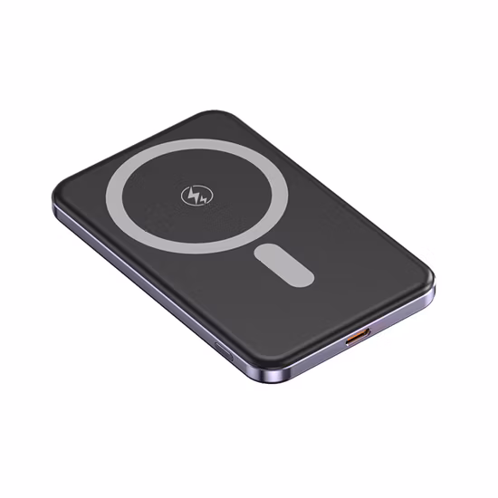 Ultra Thin Aluminum Alloy Magnetic Wireless Mobile Power Bank