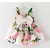 Import Special Baby Girl Summer Dress with Pink or Yellow Lemon Print  white bowknot from China