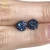 Import Special colored round dark sapphire wholesale deep blue moissanite stones from China