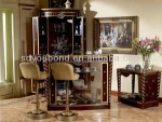 Special design 0026 classic wooden furniture antique bar set