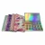 Special shiny hologram Paper material printing custom LOGO cosmetics bags cases with handle