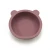 Import Spill Proof Cute Cartoon Bear Toddler Dinner Bowl Silicone Baby Suction Feeding Bowl with Spoon from China