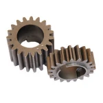 Spur gears for shredder