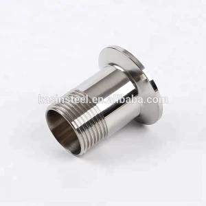 SS304/316L Sanitary Clamped/Male/Threaded NPT/BSP Ferrule Joint Adapter