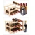 Import Stackable Wooden Wine Rack Bottles Holder Free Standing Bottles Display from China