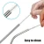 Import Stainless Bubble Tea Folding Drinking Food Grade Stainless Steel Straw from China