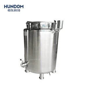 Stainless steel double-jacketed heating tank milk storage tanks for oil,lipsticks,concealer