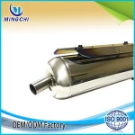 Stainless steel exhaust pipe motorcycle exhaust system for YAMAHA scooter