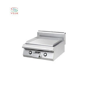 stainless steel flat plate gas teppanyaki grill griddle