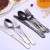 Import Stainless Steel Restaurant Flatware in Cutlery Set with Laser Flower Pattern from China