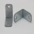 Import Stamped Custom L Shape Galvanized Steel Angle Bracket for Furniture from China