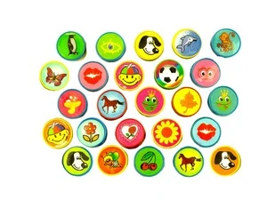 Stamps Round Toys Assorted for Kids - Party Favors Classroom Rewards Pinata Fillers Carnival Prizes