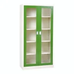 steel filing cabinet file closet 2 swing glass door office furniture metal storage cabinet schools other metal furniture