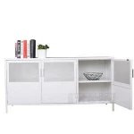 Steel Hallway Storage Chest Furniture Small Metal Chest Cabinet Side Board