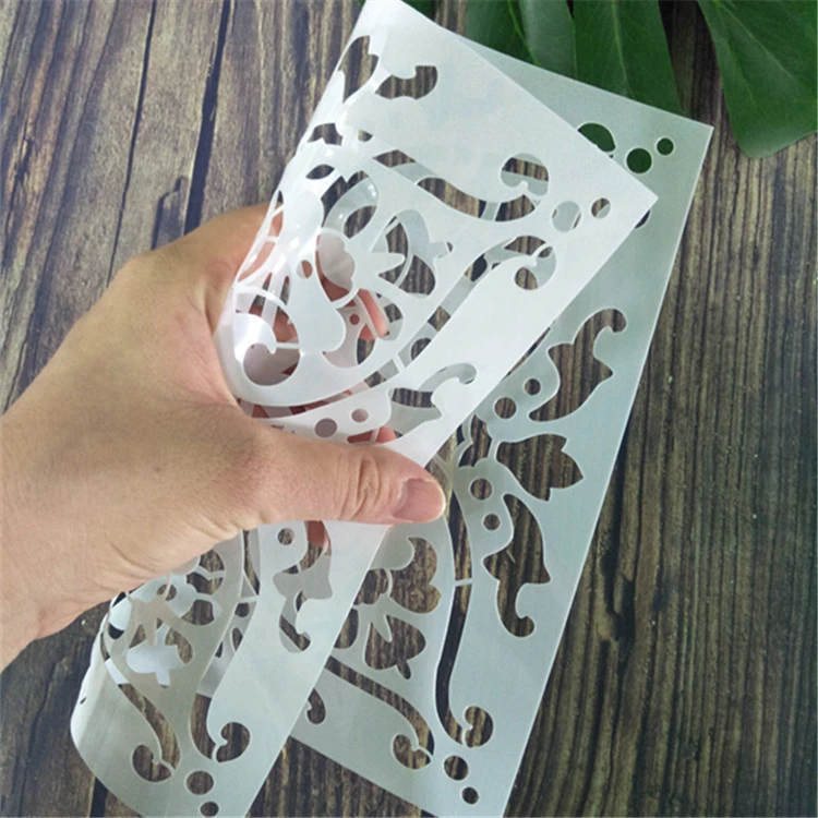 Stencils for Painting on Wood Reusable Wall Floor Tile Fabric Furniture Stencil Laser Cut Painting Template