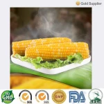 Sticky fresh yellow corn vegetable yellow waxy corn double cob