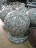Stone Garden Products Outdoor polished Car Stop Parking Barriers Granite stone Ball