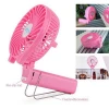 Strong Wind Operated 2000mah Lithium Battery Mini Rechargeable Handheld Outdoor Ceiling Table Fan