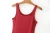 Import Summer Casual Knitted Cotton Body Con Cami Pencil Dress for Lady Available in Red and Black from China