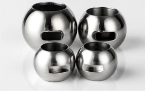 Superior Quality Brass Valve Balls, Tefoned Balls with Green & Red Color