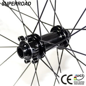 Superroad Road Bike Toray 700c 25mm * 38mm Carbon Track Bike Wheels For Carbon Racing Tubular Wheel With Powerway CX32 Hub