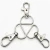 Import Swivel snap hook lobster claw clap lanyard metal hook with D ring size 25mm from China