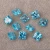 Import Synthetic Aquamarine Color CZ Square Brilliant Cut Cubic Zirconia Gemstones from China