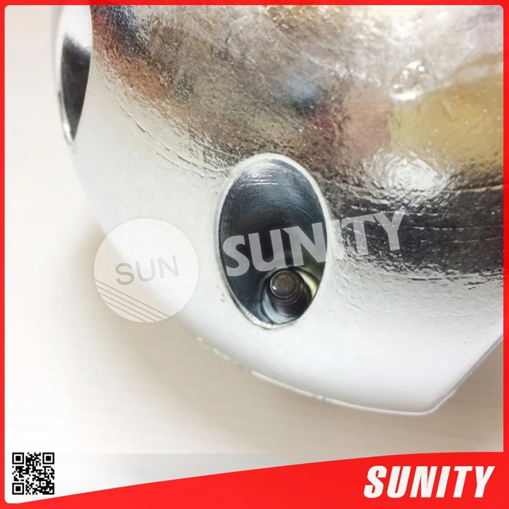 TAIWAN SUNITY replacement High Purity Zinc Ingot 80mm (3-1/8&quot;inch) * 100mm  anodes for shafts for speedboat
