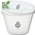 Import take away plastic yogurt container with clear lid from China